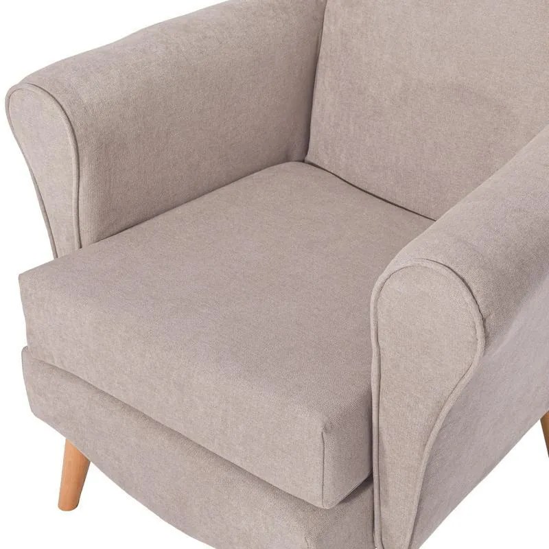 Πολυθρόνα Classic 3 Fylliana Μπέζ 80x80x114 εκ. 80x80x114 εκ.