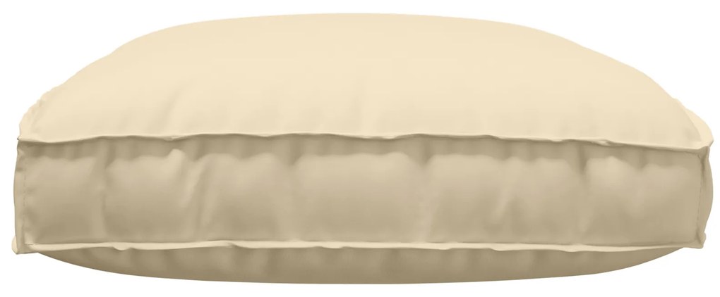 vidaXL Μαξιλάρι Παλέτας για Καθιστικό Μπεζ 120x80x12 εκ. Υφασμα Oxford