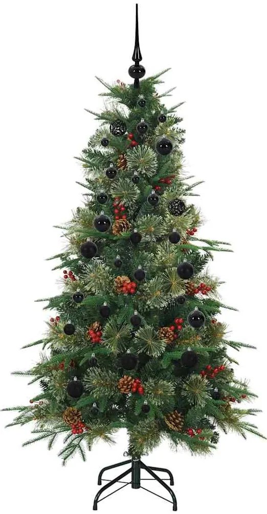 vidaXL Τεχνητό Χριστουγεννιάτικο Δέντρο με Άξονα Πράσινο 150 cm
