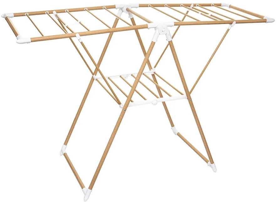 Πτυσσόμενη Απλώστρα Ρούχων 5five με συνολικό μήκος απλώματος 20m και διαστάσεις 138x51x90cm