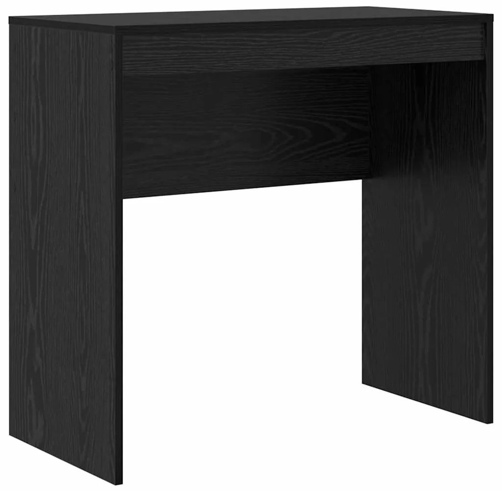 vidaXL Γραφείο Μαύρη δρυς 80 x 40 x 76 εκ. Επεξεργασμένο ξύλο