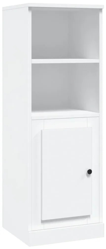 vidaXL Ντουλάπι Λευκό 36 x 35,5 x 103,5 εκ. από Επεξεργασμένο Ξύλο