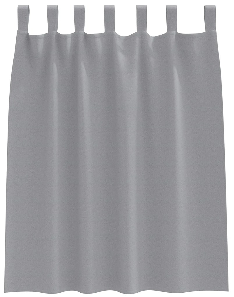 vidaXL Κουρτίνες συσκότισης 2 pcs Ανοιχτό γκρι 140 x 140 cm