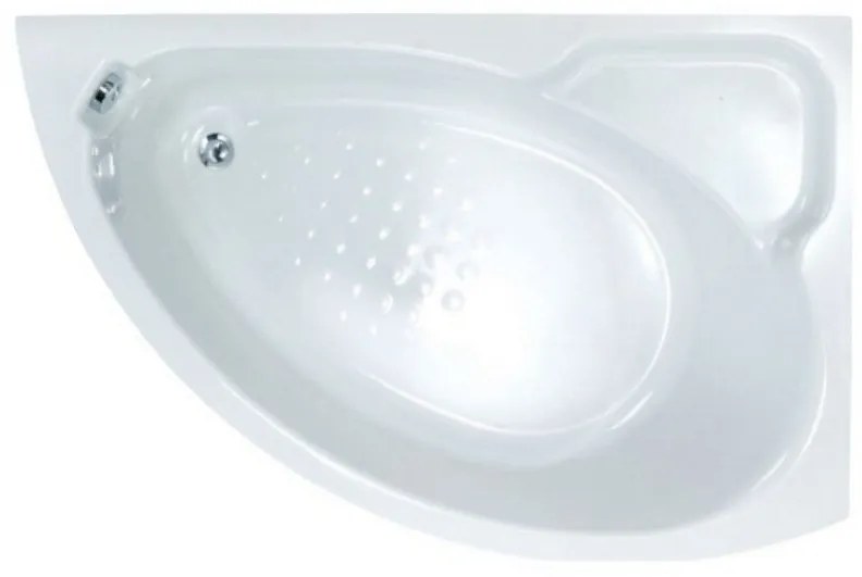 SANITEC 569 LYDIA R Γωνιακή Μπανιέρα Δεξιάς Τοποθέτησης Ακρυλική 150x100cm