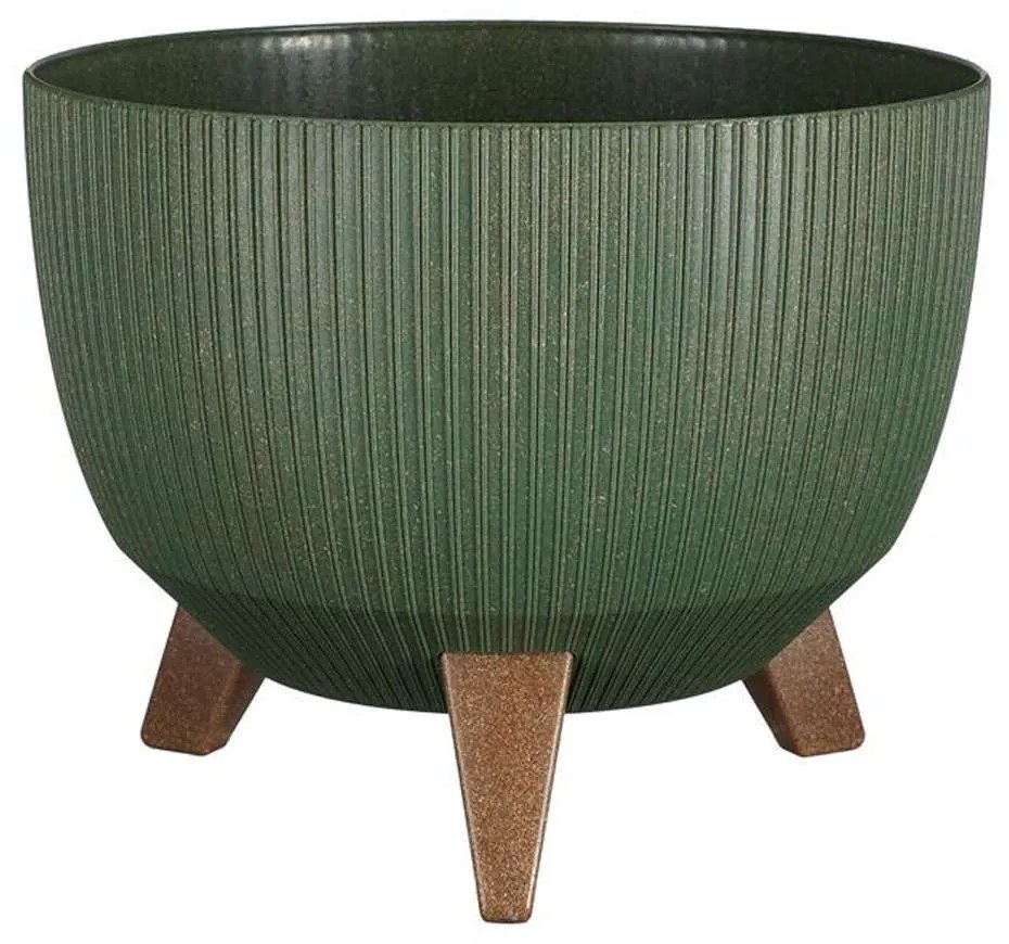 Κασπώ Σε Τρίποδο 02.1126163 29x18cm Green Polypropylene