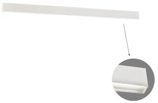 Γραμμικό Τοίχου L1420 3000K Λευκό Microprismatic Ciba 3916-02142-3-W-M-N Viokef-3916-02142-3-W-M-N-Λευκό 3916-02142-3-W-M-N