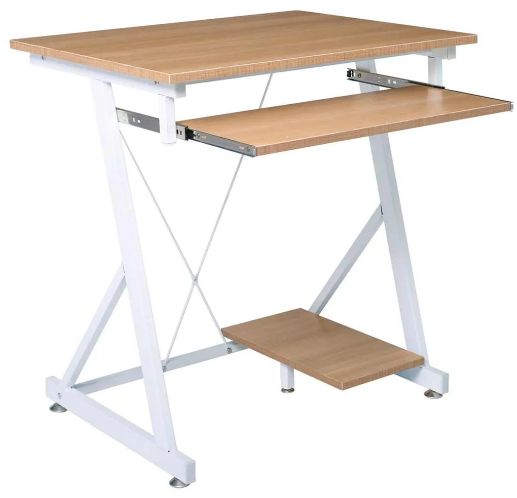 Γραφείο UNIT Η/Υ 70x55cm Άσπρο/Sonoma
