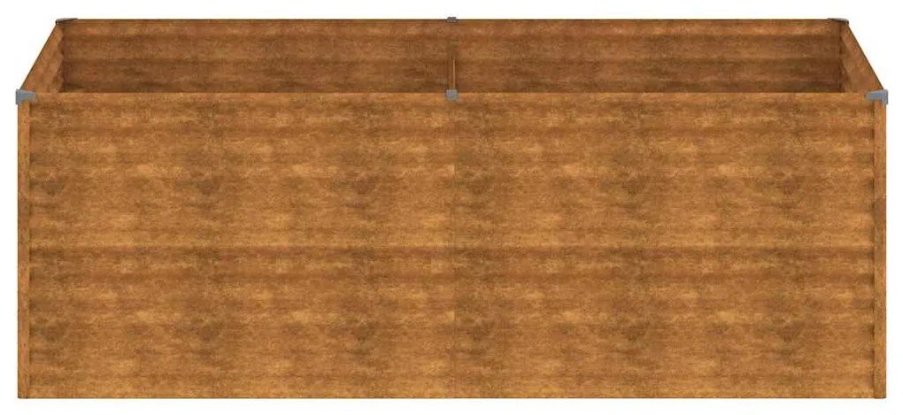 vidaXL Ζαρντινιέρα 196 x 100 x 69 εκ. από Ατσάλι Σκληρυθέν στον Αέρα