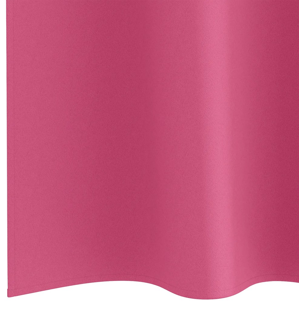 vidaXL Κουρτίνες 2 pcs Φωτεινό Ροζ 140 x 140 cm Πολυεστέρας