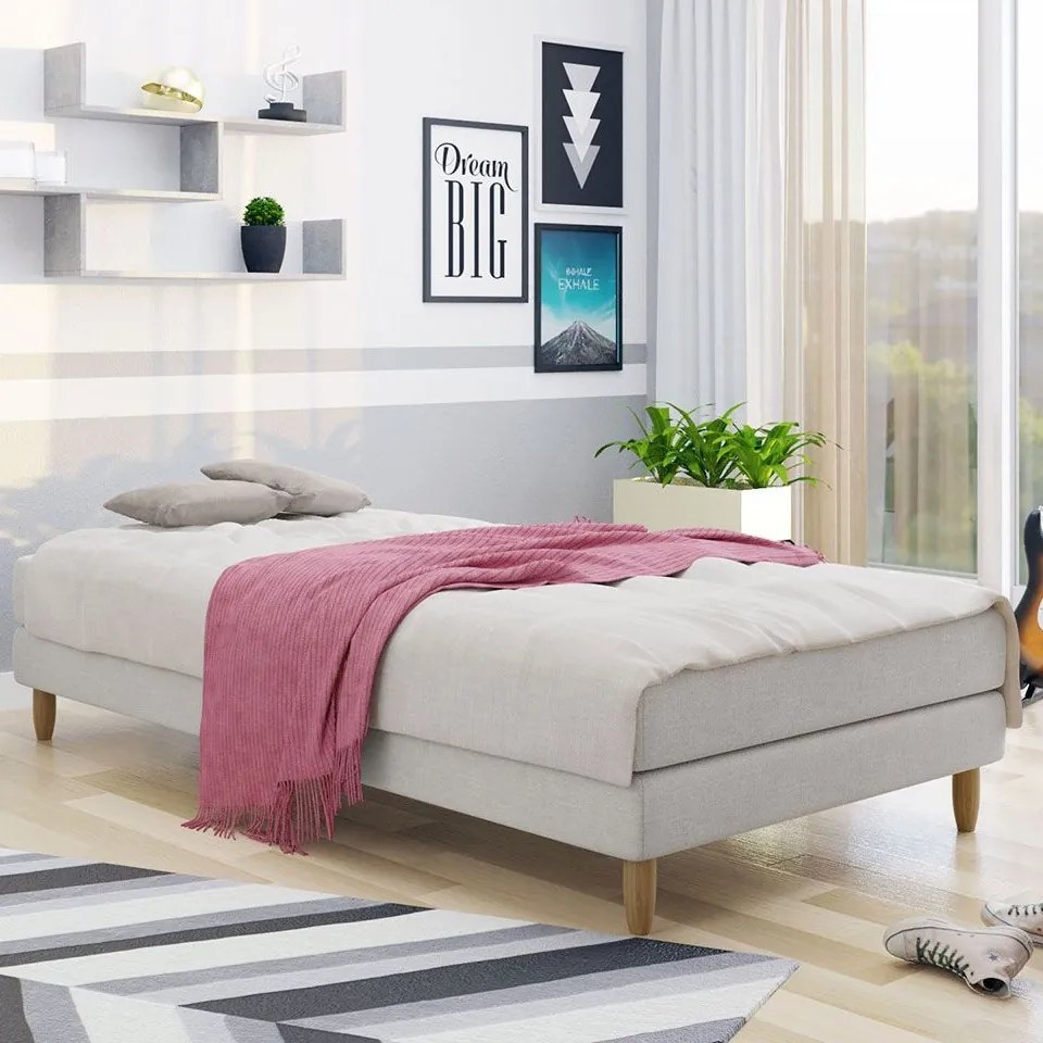 Επενδυμένο κρεβάτι Hot I-Sapio milo-90 x 200