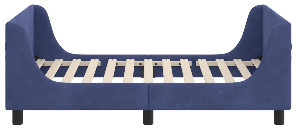 vidaXL Κρεβάτι Παιδικής Κρεβατοκάμαρας με Κεφαλάκι Μπλε Αστυνομίας