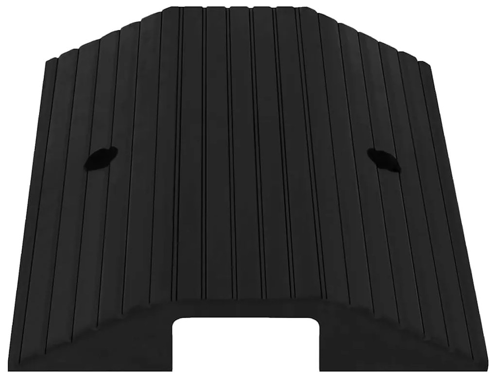 vidaXL Γεφυρωτή Ράμπα Πεζοδρομίου / Πόρτας 49x40x8 εκ. από Καουτσούκ