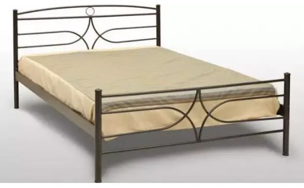 Delch Κρεβάτι Σάμος Διπλο Μεταλλικό 140x190cm HouseSMetal-furniture244