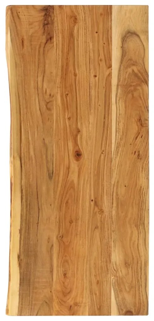vidaXL Πάγκος Μπάνιου 140x52x2,5 εκ. από Μασίφ Ξύλο Ακακίας