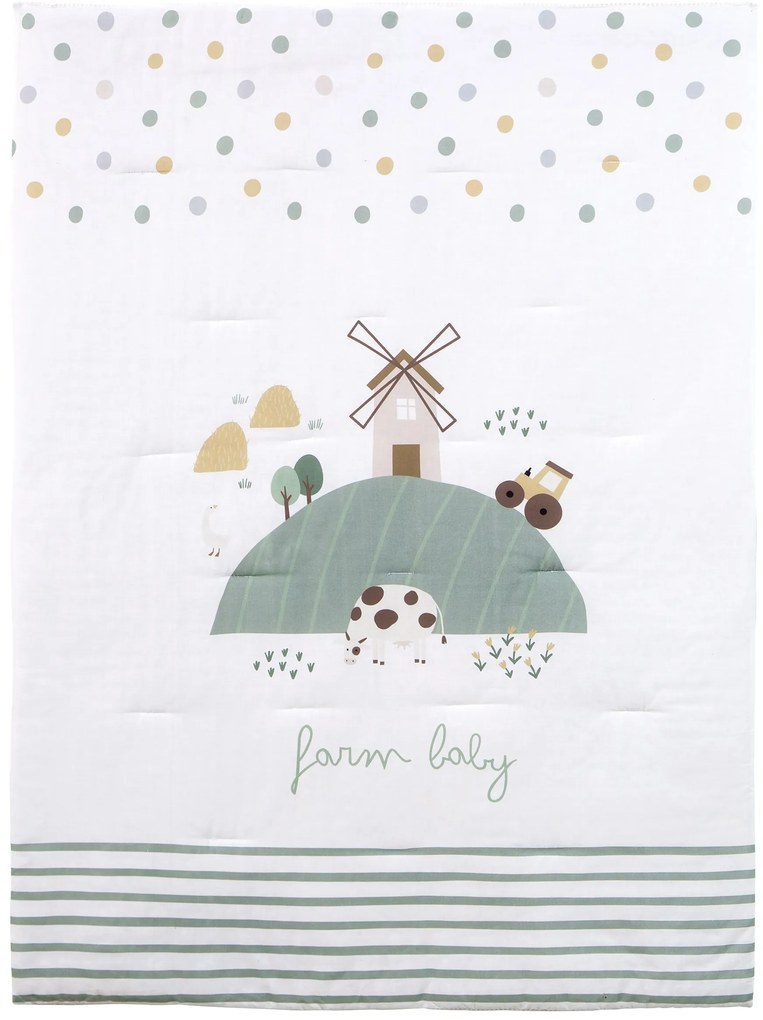 Κουβερλί Κούνιας 100x140 - Farm Baby 5206482147416
