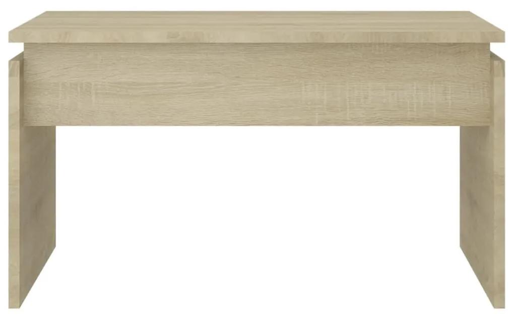 Τραπεζάκι Σαλονιού Sonoma Δρυς 68 x 50 x 38 εκ. από Μοριοσανίδα - Καφέ