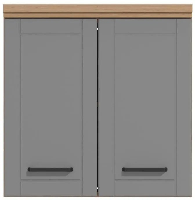 Κρεμαστό Ντουλάπι Κουζίνας Valencia G60A Artisan - Γκρί Ματ 60x32x61 εκ. 60x32x61 εκ.