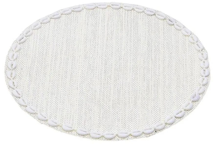 Σουπλά 3-60-748-0003 (Σετ 6Τμχ) Φ35cm White-Ivory Inart Χαρτί