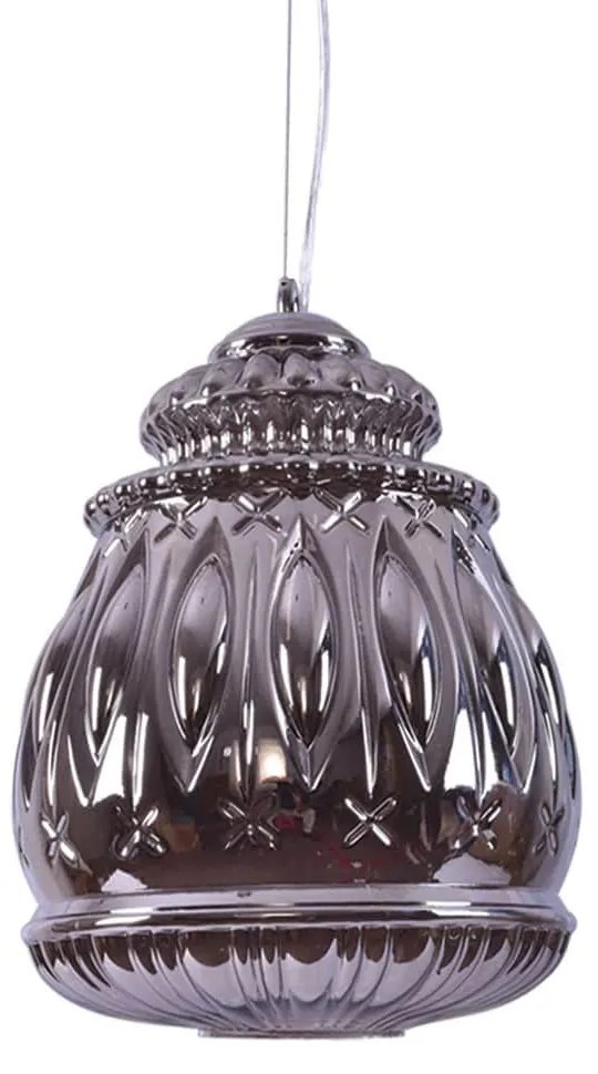 Φωτιστικό Οροφής 77-3746 SE4344-01b Roza Smoke Glass Homelighting Glass
