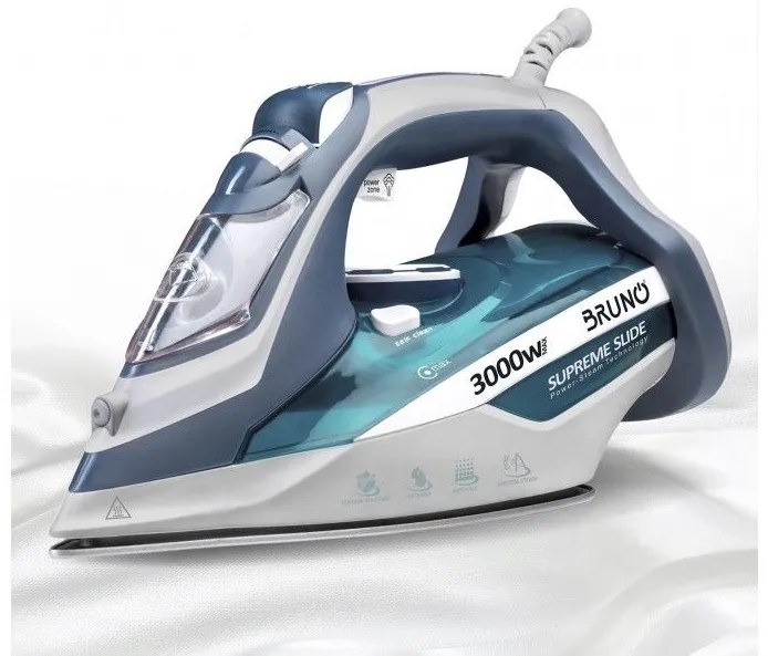 Σίδερο Ατμού Supreme Slide Με Κεραμική Πλάκα 3000W BRN-0146 BRUNO BRN-0146