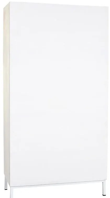 Ράφια DKD Home Decor Λευκό Μέταλλο Ξύλο από Μάνγκο 90 x 40 x 180 cm