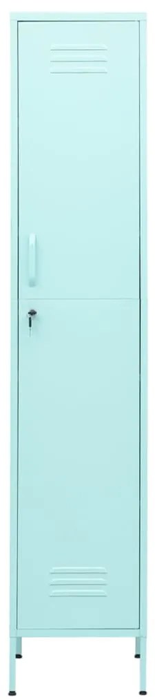 vidaXL Φοριαμός Χρώμα Μέντα 35 x 46 x 180 εκ. από Ατσάλι