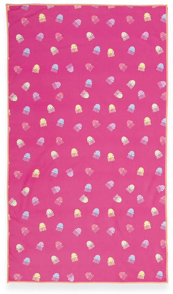 Παιδική Πετσέτα Θαλάσσης Microfiber (70x120) Nef-Nef Homeware Jelly Team Fuchsia