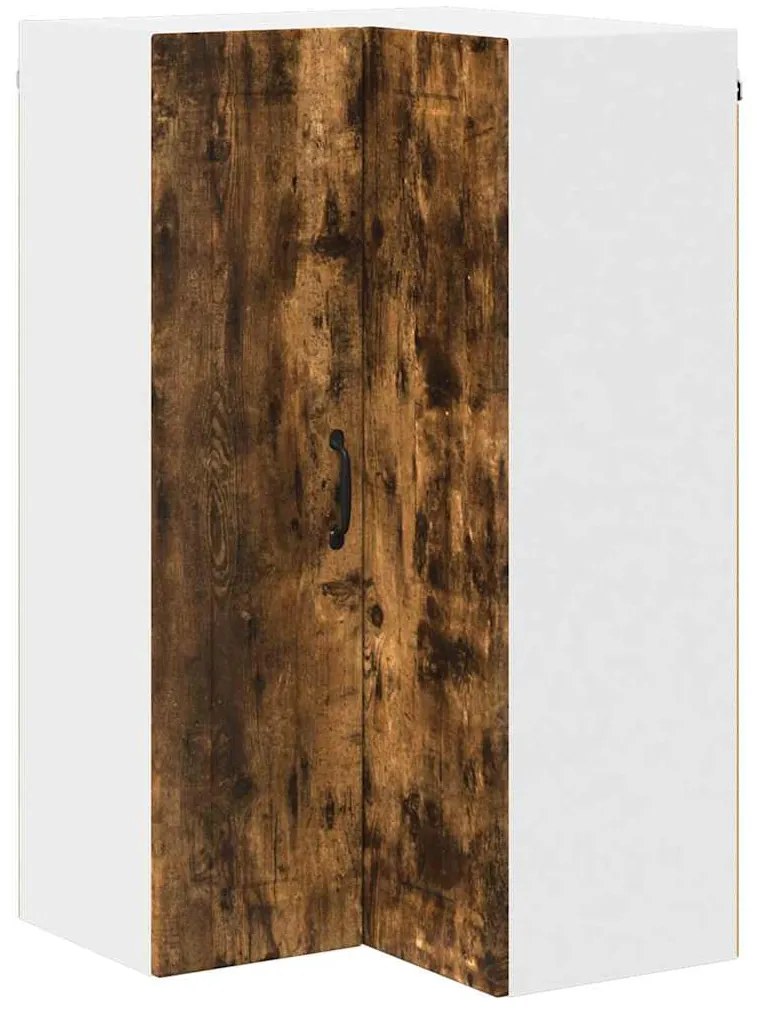 vidaXL Ντουλάπα Κουζίνας με ράφι Καπνιστό Δρύς 57 x 57 x 100 εκ.