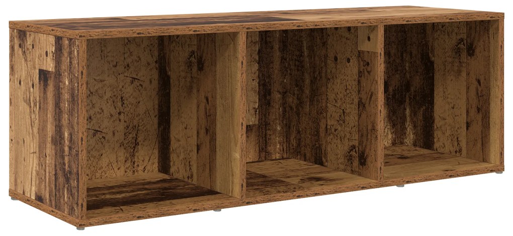 vidaXL Ντουλάπι TV 3 pcs Καφέ 107 x 35 x 37 cm Επεξεργασμένο ξύλο