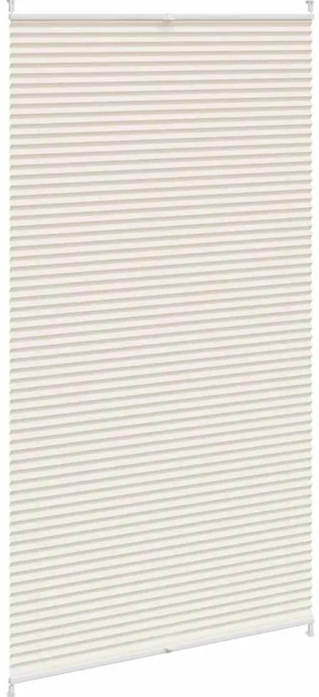 vidaXL Σύστημα Σκίασης Πλισέ Κρεμ 110 x 200 εκ.