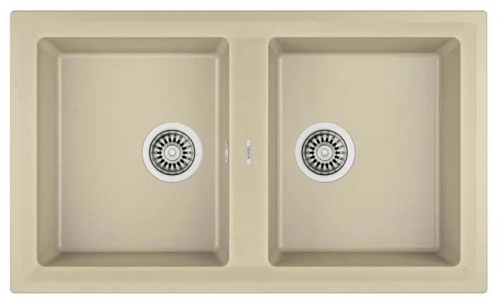 Teka Stone 90 C-TG 2C Topasbeige Ένθετος Γρανιτένιος Νεροχύτης 90cm