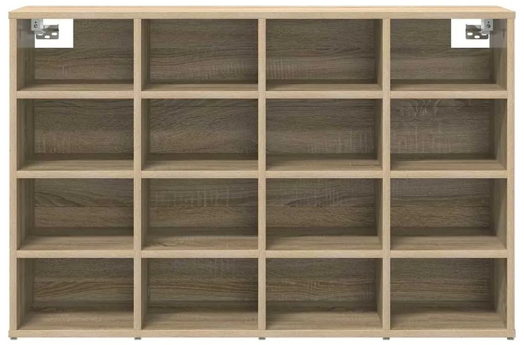 vidaXL Παπουτσοθήκη Sonoma Δρυς 103 x 30 x 67 εκ. Επεξεργασμένο ξύλο