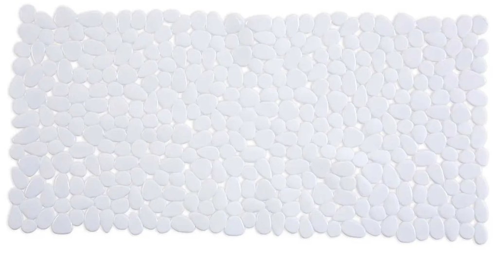 Πατάκι Αντιολισθητικό Riverstone 00231.001 White 36Χ71 36x71cm PVC