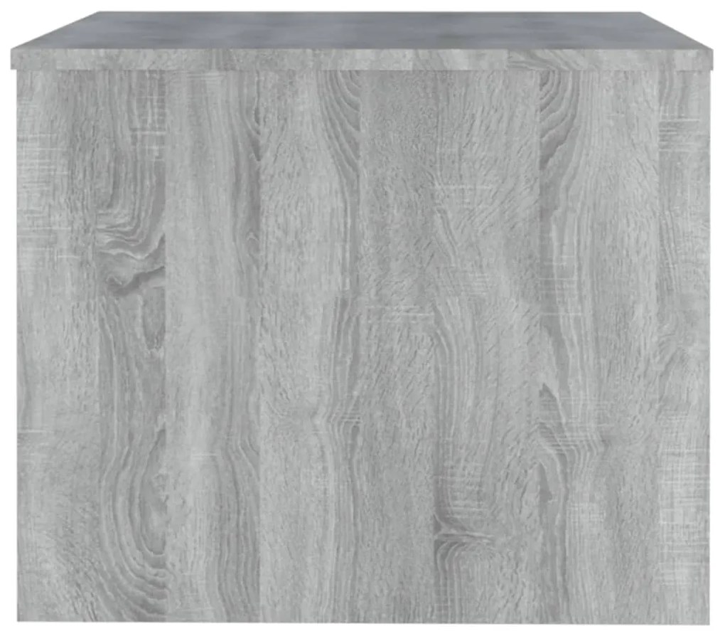 vidaXL Τραπεζάκι Σαλονιού Γκρι Sonoma 80x50x40 εκ.Επεξεργασμένο Ξύλο