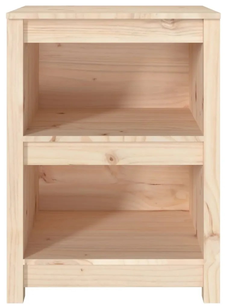 vidaXL Βιβλιοθήκη 50 x 35 x 68 εκ. από Μασίφ Ξύλο Πεύκου