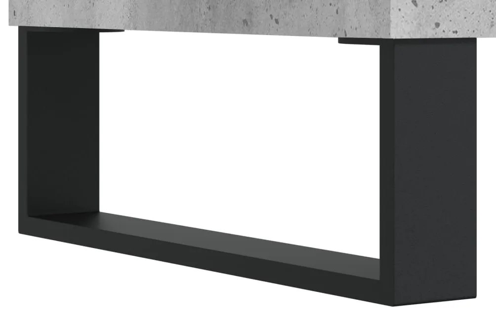 vidaXL Ραφιέρα Γκρι Σκυροδέματος 57 x 35 x 90 από Επεξεργασμένο Ξύλο