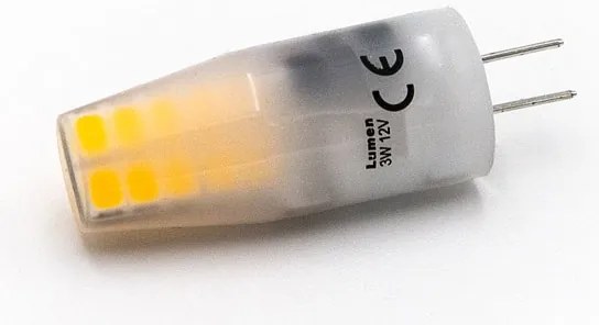 Adeleq Led Λάμπα Σιλικόνης Smd G4 3W 12Vac-Dc Ματ Θερμό 13-090300