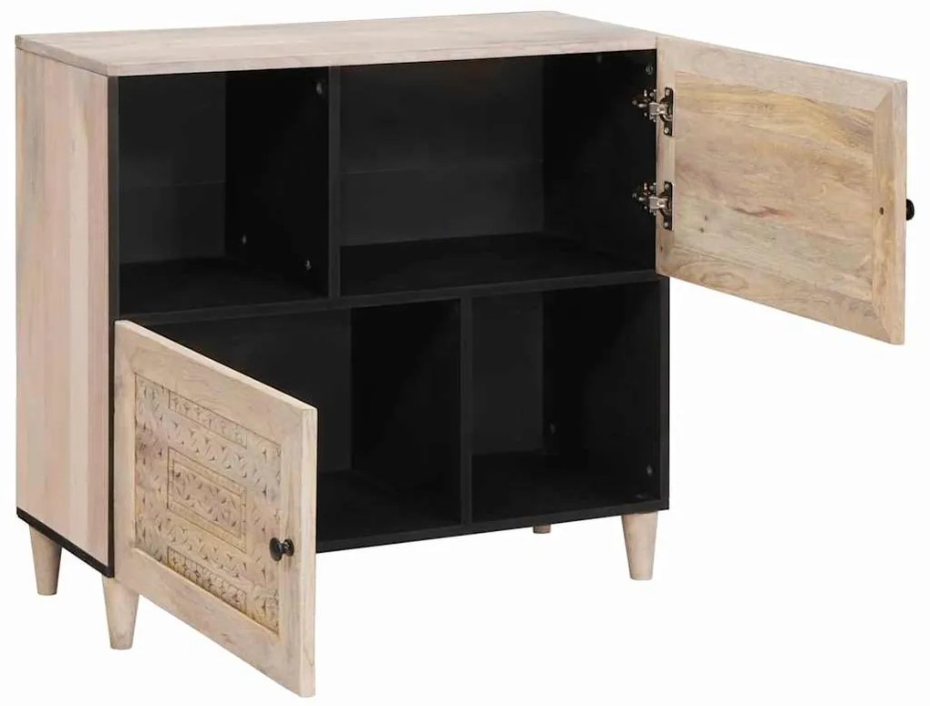 vidaXL Πλαϊνό γραφείο Λευκό 33.5 x 80 x 75 εκ