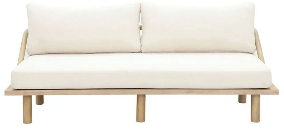 ΚΑΝΑΠΕΣ ΚΡΕΒΑΤΙ SIESTA ΦΥΣΙΚΟ CREAM 180x80x59