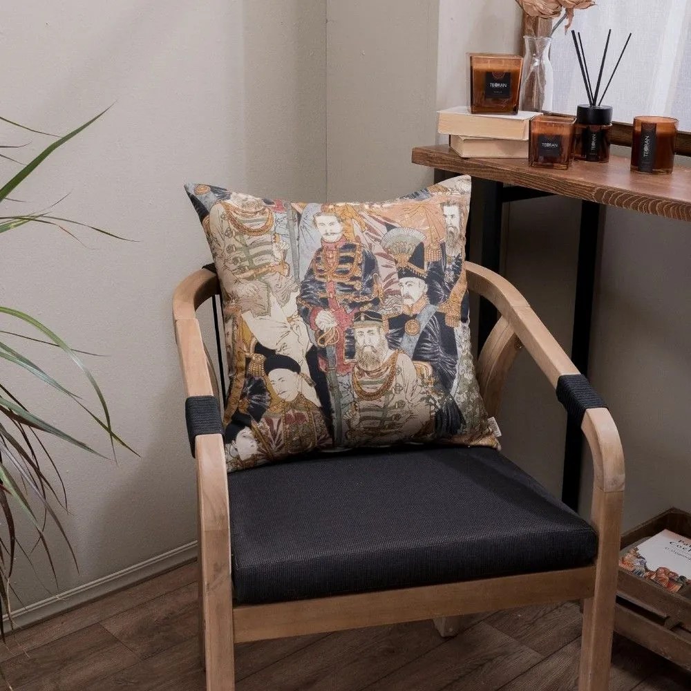 Μαξιλαροθήκη Διακοσμητική Lorca Multi Teoran 50X50 Cotton-Polyester