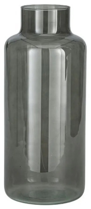 Βάζο Seul 421093 19x35cm Anthracite Eglo Γυαλί
