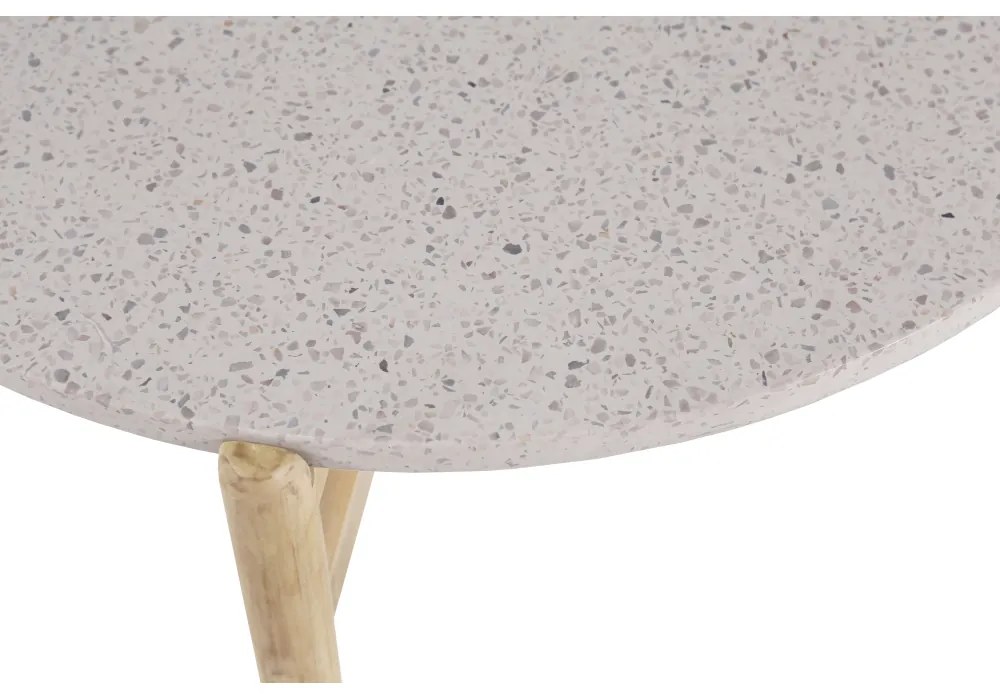 TERRAZZO COFFEE TABLE TERRAZZO D50xH47cm - 22-0055 - 22-0055