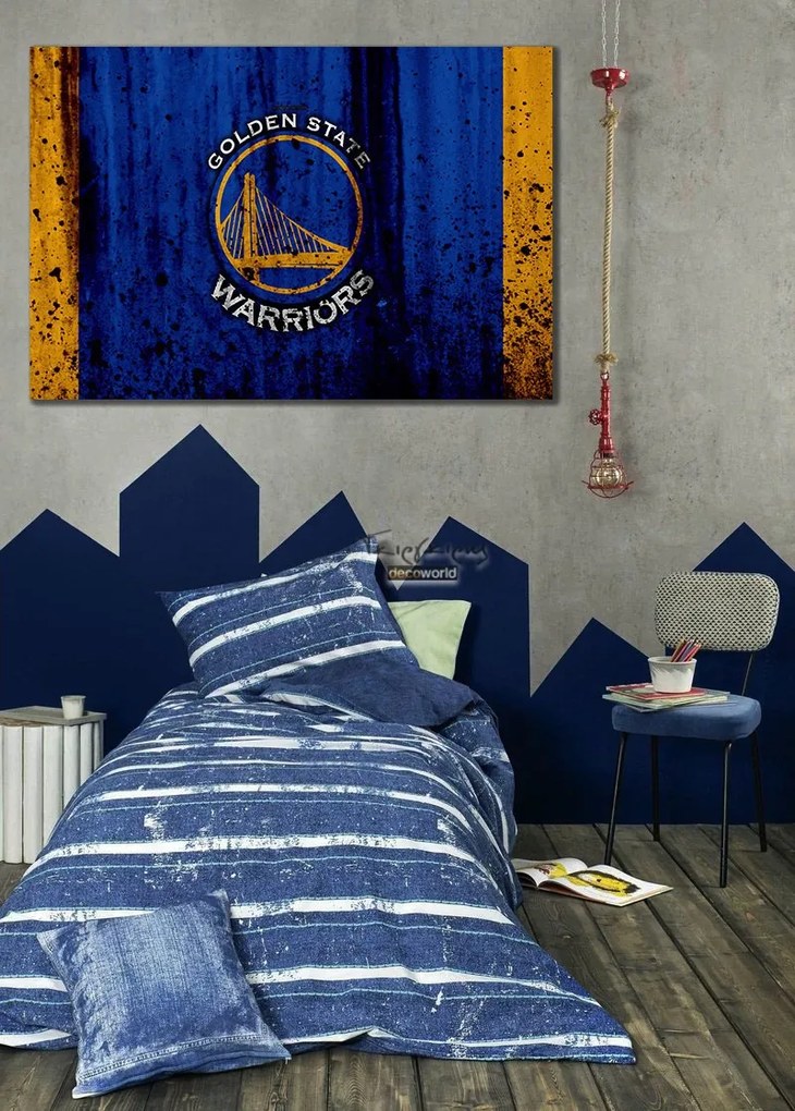 Πίνακας σε καμβά NBA Warriors KNV924 30cm x 40cm