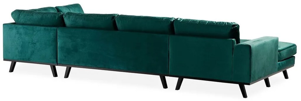 Γωνιακός Καναπές Seattle K101, Τυρκουάζ, 351x202x85cm