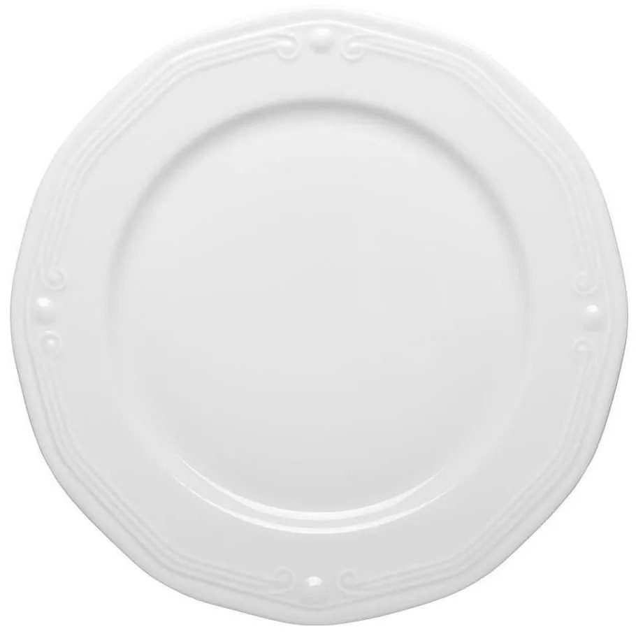 Πιατέλα Σερβιρίσματος Στρογγυλή Athénée 07-13462 Φ31cm White Estia Porcelain