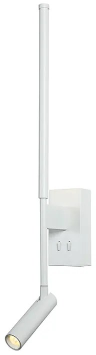 Φωτιστικό Επίτοιχο Aca HM616LEDWWH Λευκό (White) 3000K