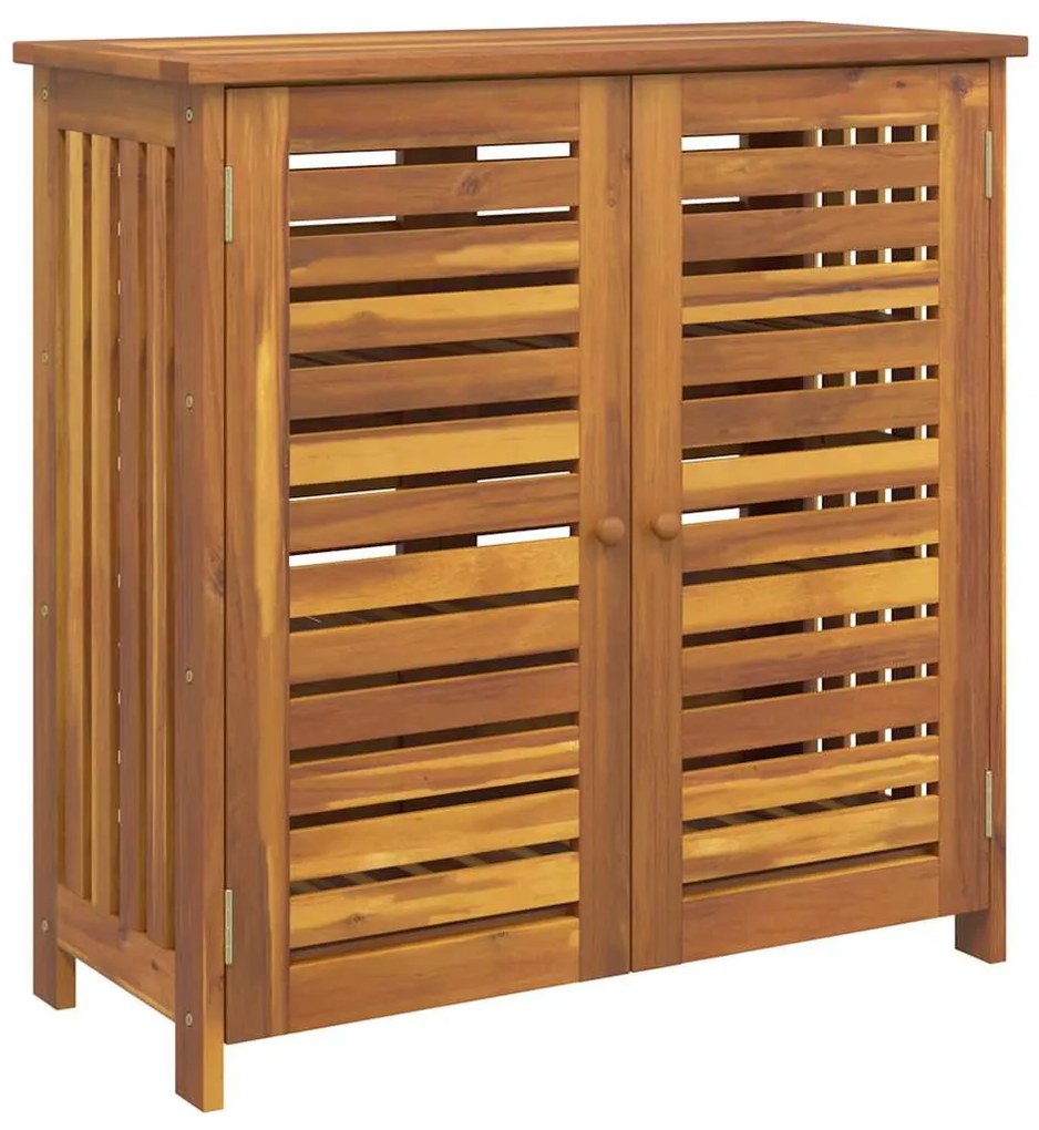 vidaXL Ντουλάπι Κήπου Φυσικό 90 x 40 x 90 εκ. Στερεό Ξύλο Ακακίας