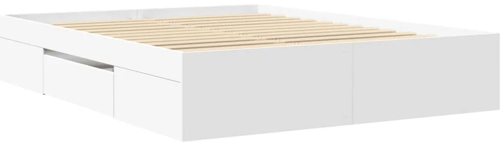 vidaXL Πλαίσιο κρεβατιού χωρίς στρώμα 160x200 εκ. Επεξεργασμένο Ξύλο