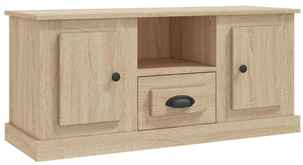 vidaXL Έπιπλο Τηλεόρασης Sonoma Δρυς 100x35,5x45 εκ. Επεξ. Ξύλο