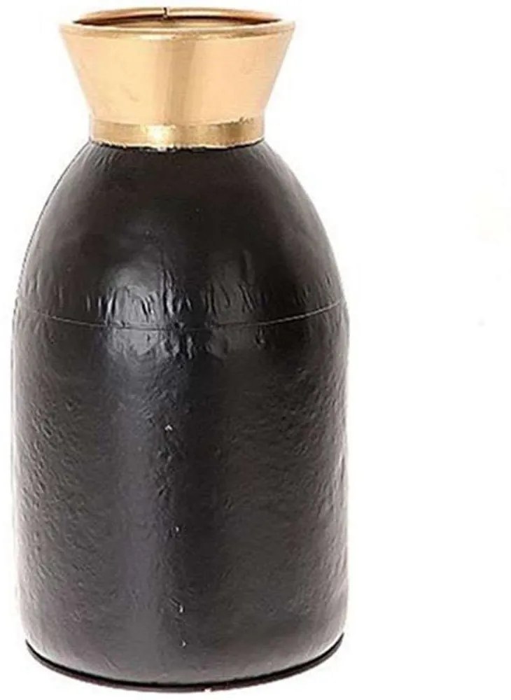 Βάζο 012.862259535 22x38,6cm Black-Gold Metal